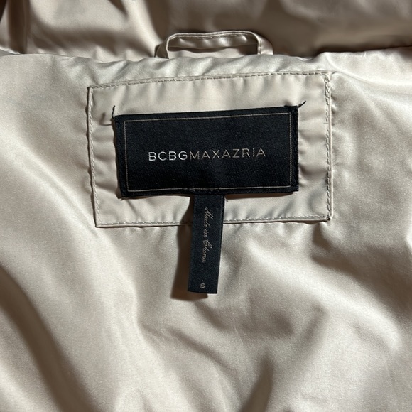 BCBGMaxAzria duck down filled puffer, Sz S (fits Med too) - Picture 7 of 9